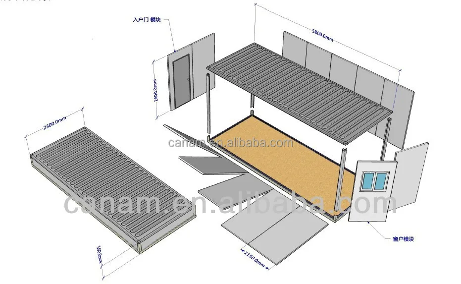 CANAM-Movable prefabricate operable wall partitions for meeting room