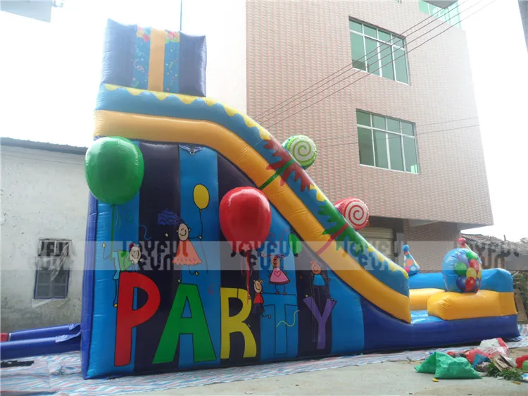 Inflatable Dry Slide