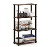 NO.3885-12 Furinno 4-Tier Corner Square Rack Bookcases