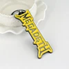 Megadeth Word Logo Keychain Thrash Metal Music Band Key Rings Rock Band Car Keyring