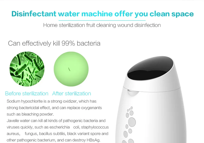 Sodium Hypochlorite Solution Device Disinfection Water Generator Buy