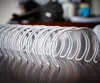 Metal Double wire (Double-O) wire binding elements