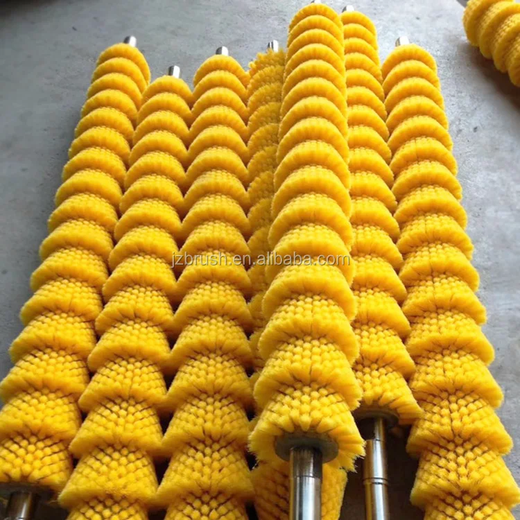 Nylon egg clean brush