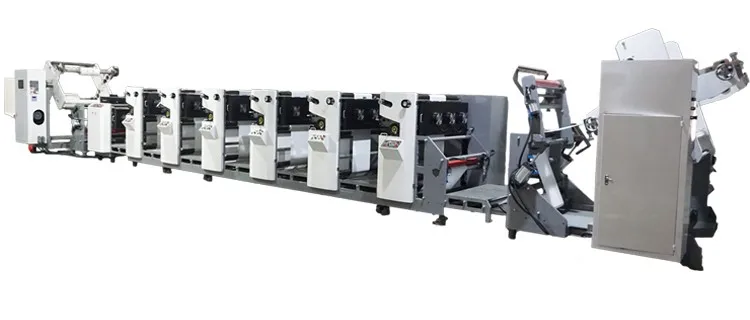 wide web flexographic printing