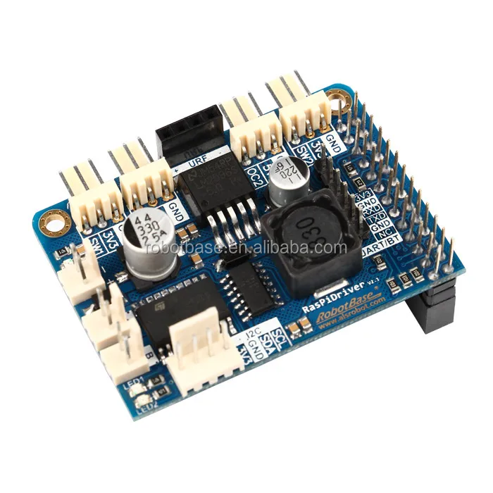 RB-01C073-Raspberry Pi DC Motor Driver Robot Board(1)