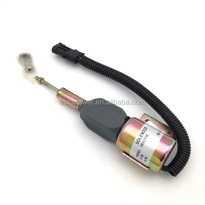 Válvula Solenoide Combustível 24V ZACHAGER - Para Motores Cummins 4BT 6BT 6CT