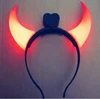 Fashion Funny Christmas Devil Horn Led Hair Band for Sale