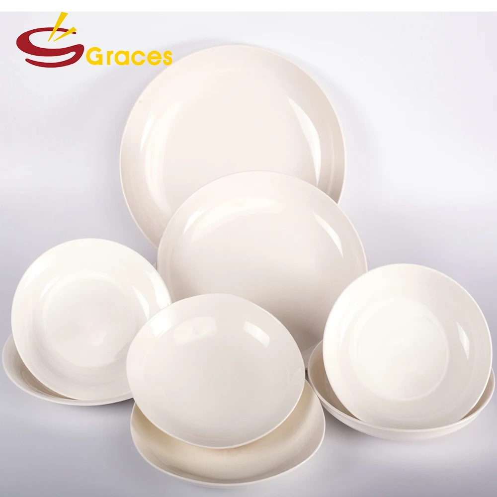 Ecofriendly White Rice Round Plate For Sale Buy Round Plate For Sale