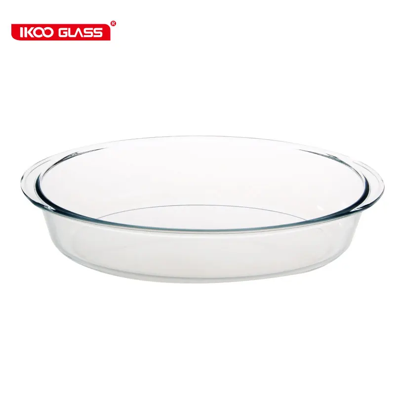 High Borosilicate Oven Microwave Safe Oval Glass Baking Dish Buy