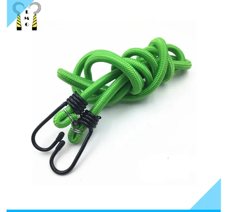 Rubber Bungee Cords 8mm/luggage Bungee Cord/bungee Cord Metal Hook