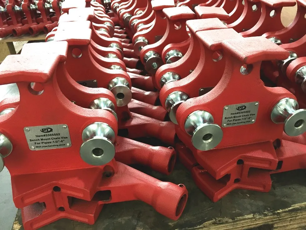 Bench Chain Vise 1/8"6" Pipe Rest Buy Bench Chain Vise,6 Inch Pipe