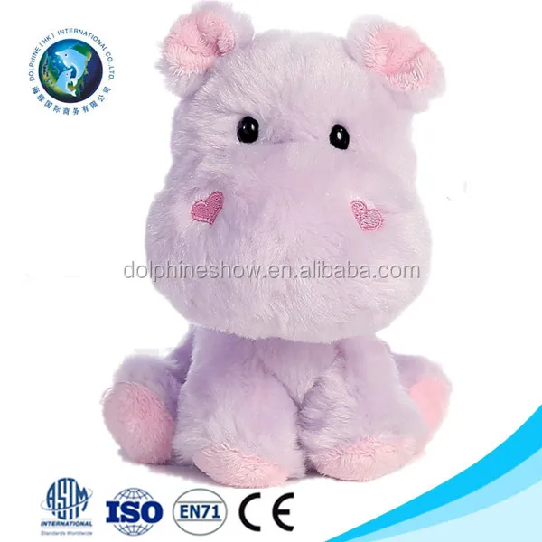 purple hippo soft toy