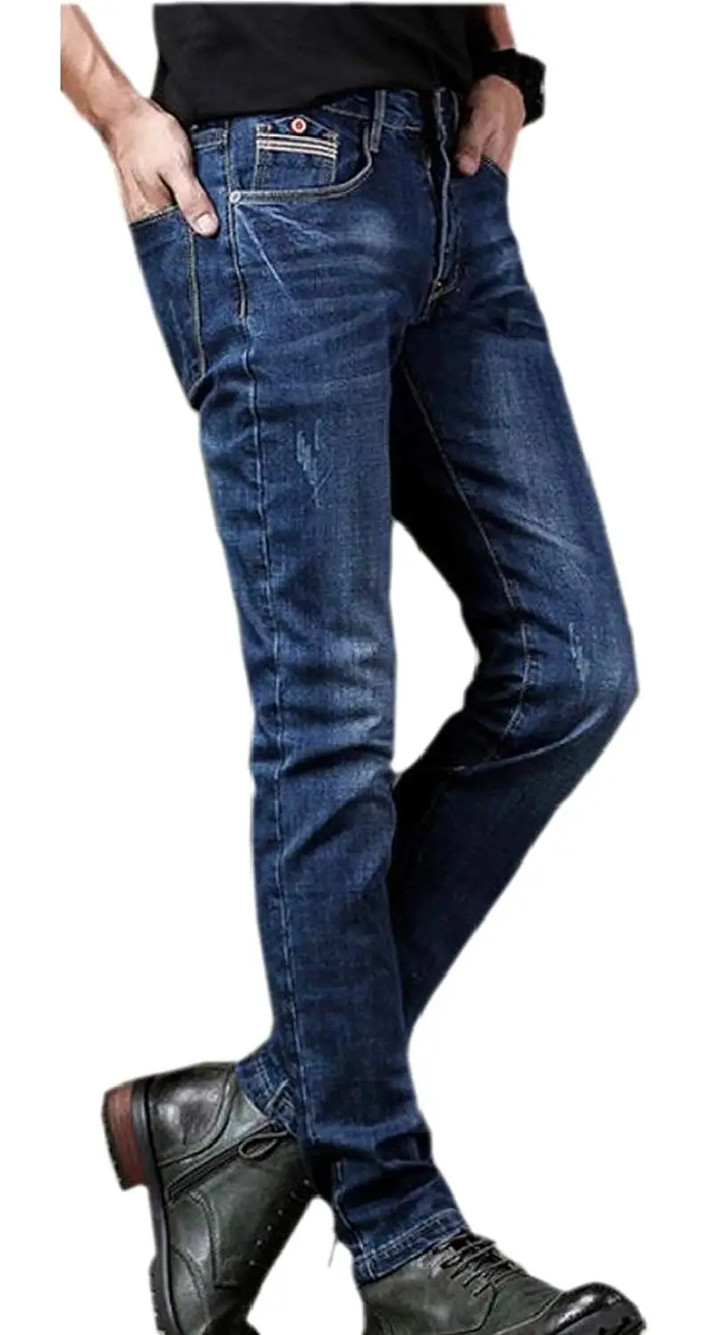Phillip Dudley New Mens Jeans Ripped Skinny Biker Jeans Destroyed Frayed Slim Fit Hole Rock Hip Hop Denim Pencil Pants
