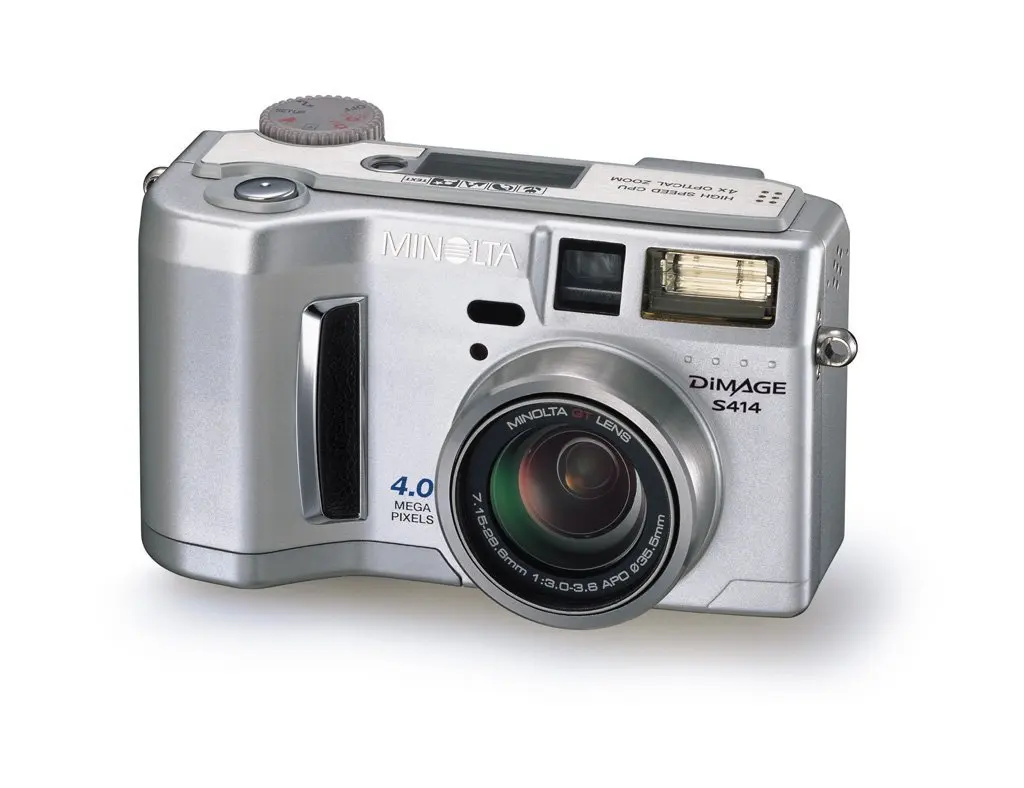Get Quotations · Konica Minolta Dimage S414 4MP Digital Camera w/ 4x  Optical Zoom