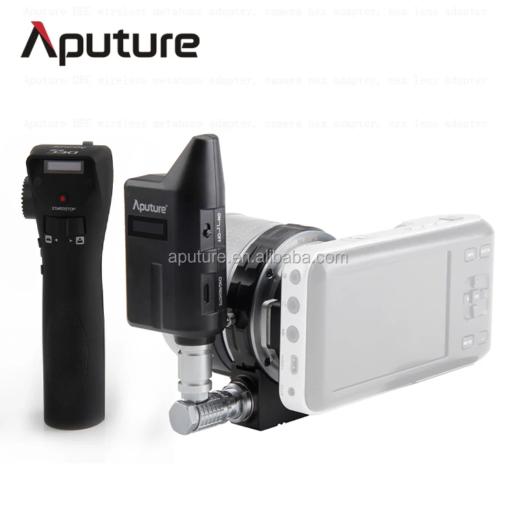 Aputure DEC wireless metabone adapter, camera nex adapter, nex lens adapter