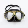 Professional silicone snorkel mask full face Double lens Adult diving mask