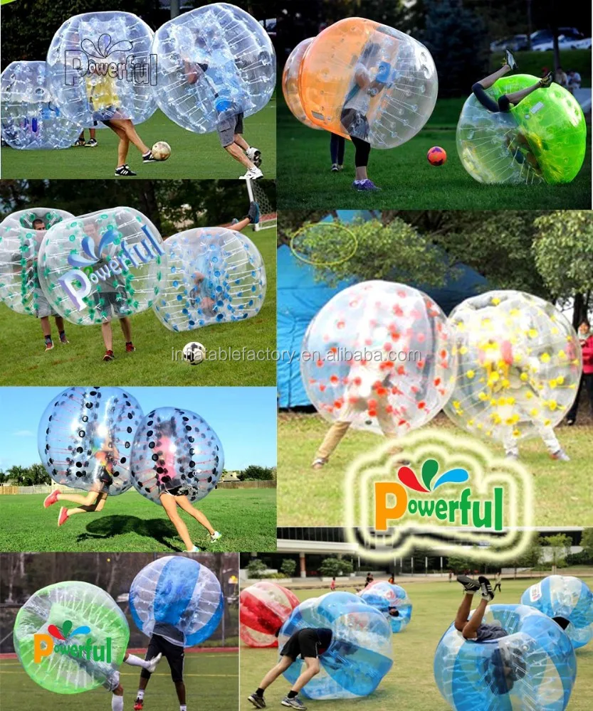 Top Quality 1.5m Dia  Inflatable Bumper Bubble Soccer Ball