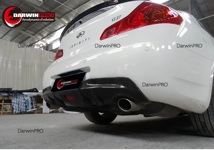 Tm Style Carbon Fiber Rear Diffuser Body Kit Parts Forinfiniti G35 G37 Sedan Buy G37 Carbon