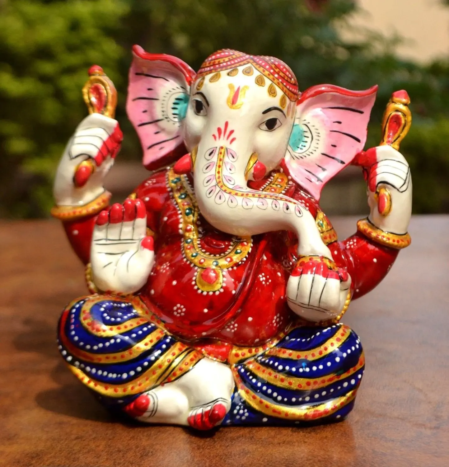 Buy CraftVatika Statue Ganesha Ganesh Hindu God Elephant Lord Figurine ...