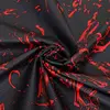 100% polyester 240T floral foil print poly pongee fabric
