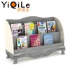 2017 widely used library bookcases wholesale preschool furniture book case