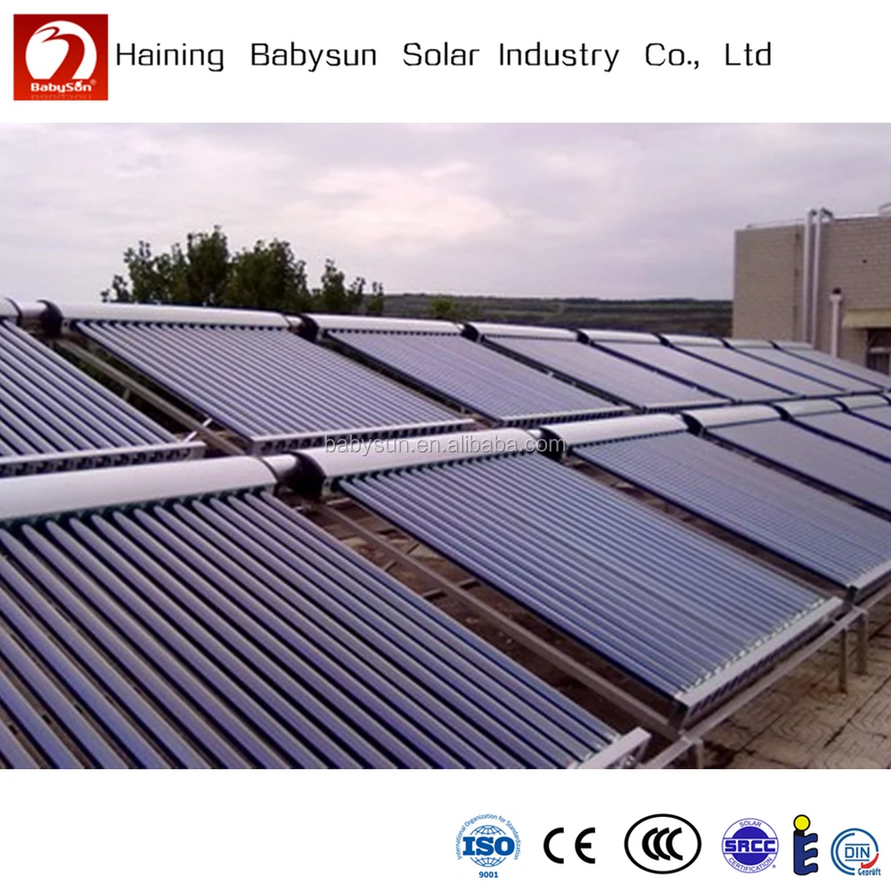 High Efficiency Solar Thermal Water Heater Parabolic Trough Solar