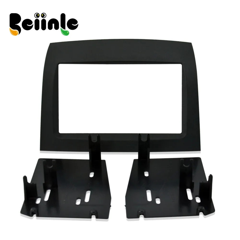 2 Din Car Frame Dash Kit Car Fascias Mount Bracket Panel For Toyota Sienna 2002 2003