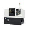 Taiwan technology mini hobby metal cnc slant bed lathe machine price