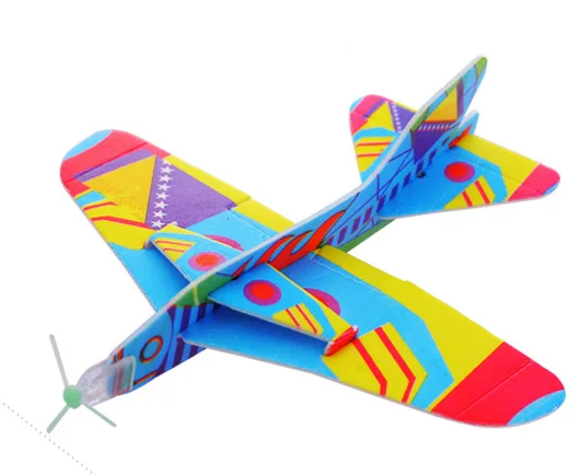 Magic swing plane 360 cyclotron plane foam model assembled children outdoor creative toys