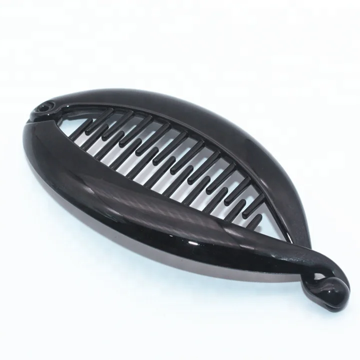 BANANA CLIP FISH CLIP HAIR CLIP HAIR COMB FISH CLIP BLACK OR TORT BANANA CLIP
