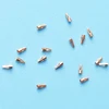 QWT Bronze claw reed bullet tip nipple type spring copper column jack pin special socket custom connector terminals