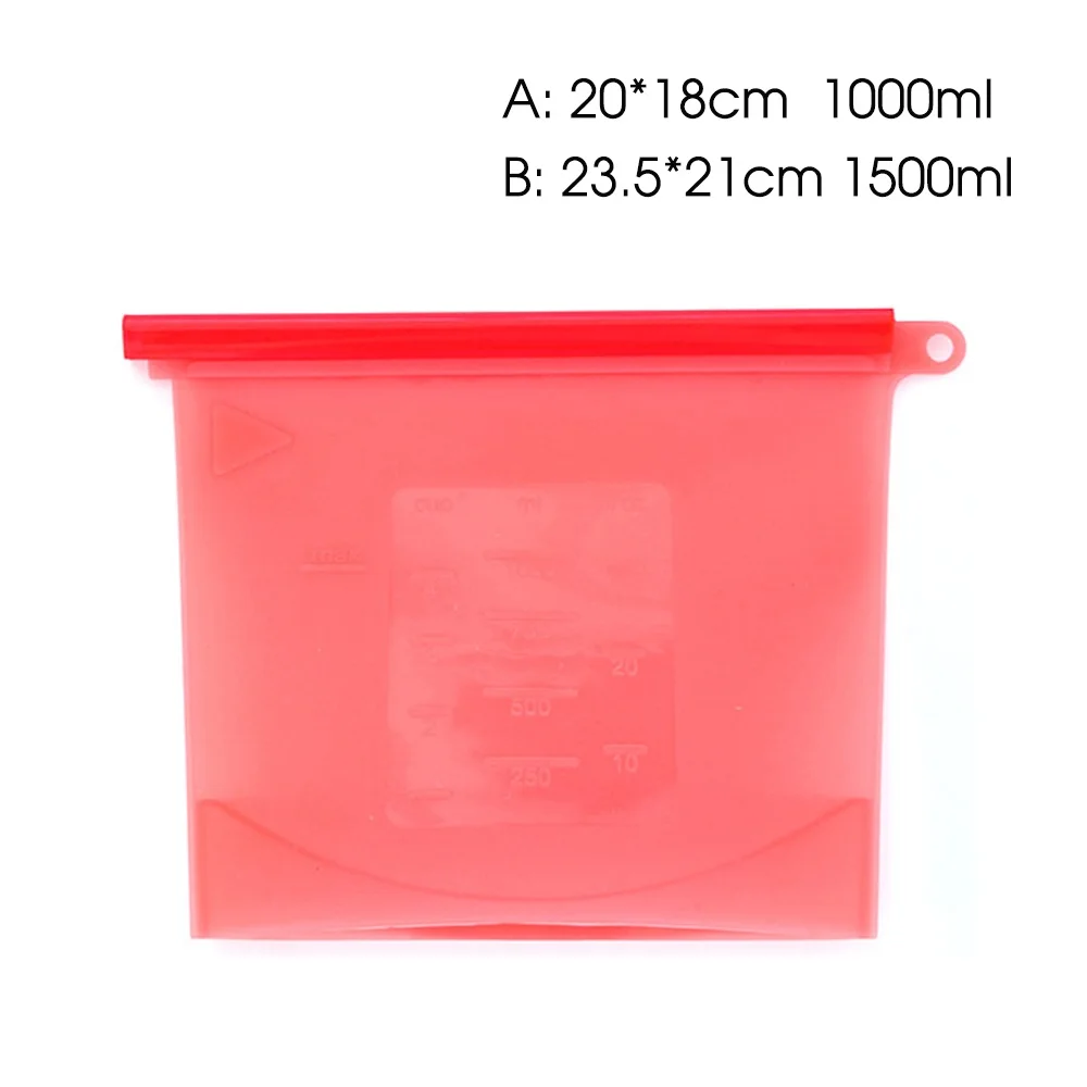 Hot Selling Large Food Fresh Bag Reusable Food Container Case Bpa Free