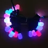 Xmas pixel string 3D effect G27mm decoration light holiday lighting series