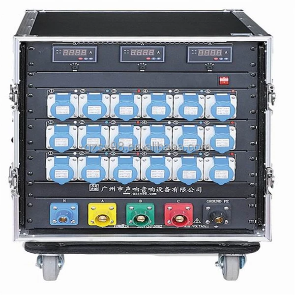 Waterproof Distribution Box Electrical Power Rack Case 3 Phase ...