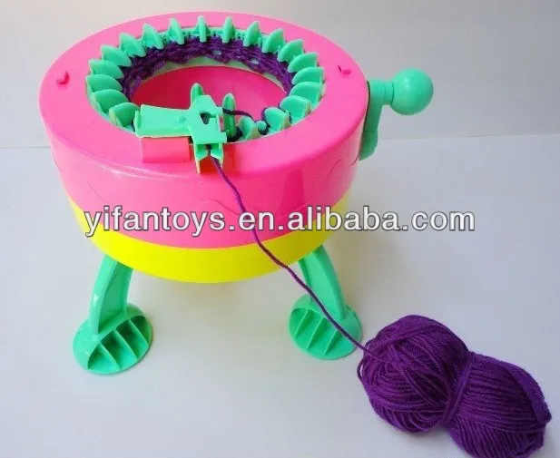 Kids Educational Diy Toys Knitting Machine Toys Weaving Machine Toy