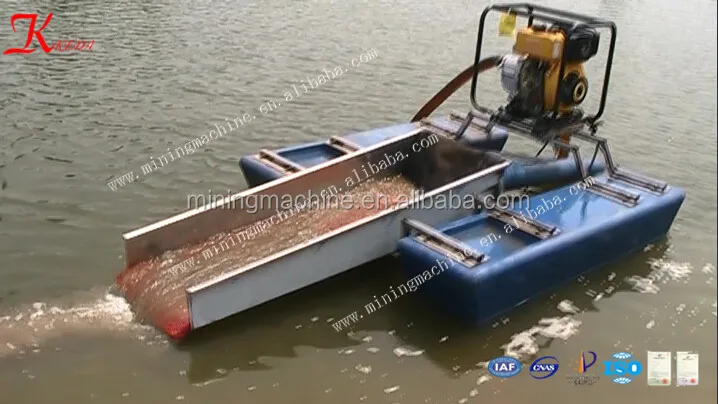 Mini gold mining dredge dredger for south africa