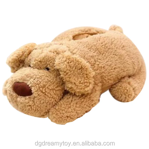 sleeping dog stuffed animal