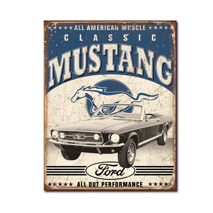 Wholesale Best Quality Direct Sale Custom Embossed Tin Signs Wholesale