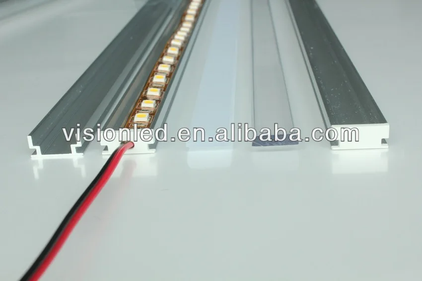 On-foot aluminum profile for led floor light with thick cover! 1meter/pcs, 12pcs a lot.