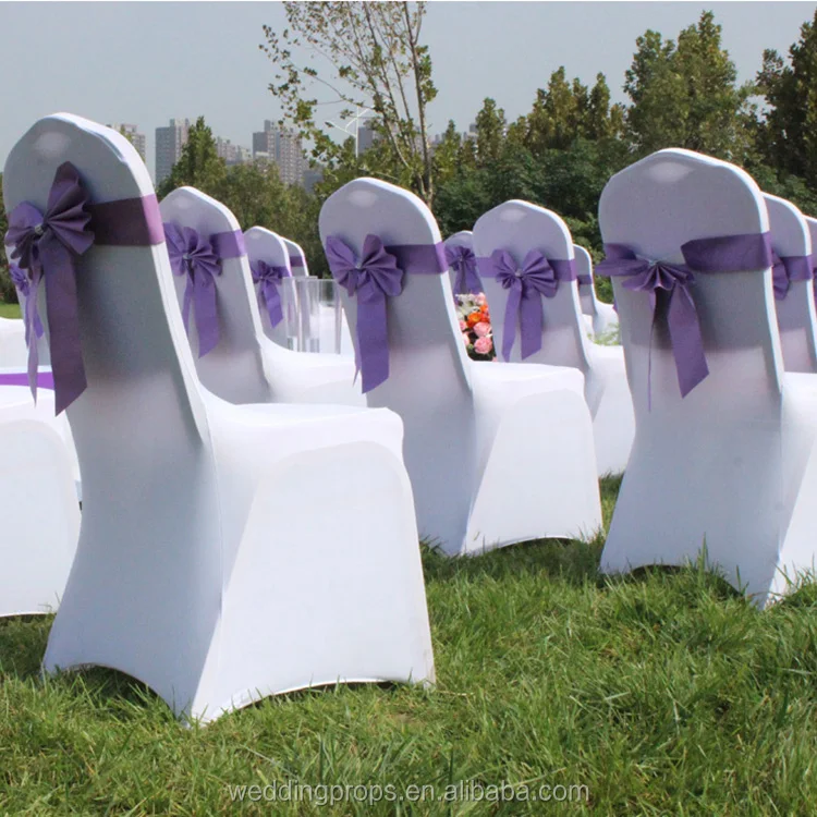 Wholesale Cheap Wedding Decoration Lycra Spandex Chair Covers 1.00 For
