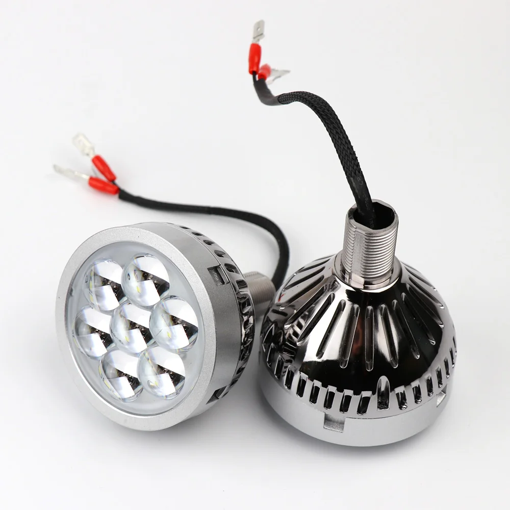 Dmex H2 High Beam Led Projector Lens Light With Daytime Running Light