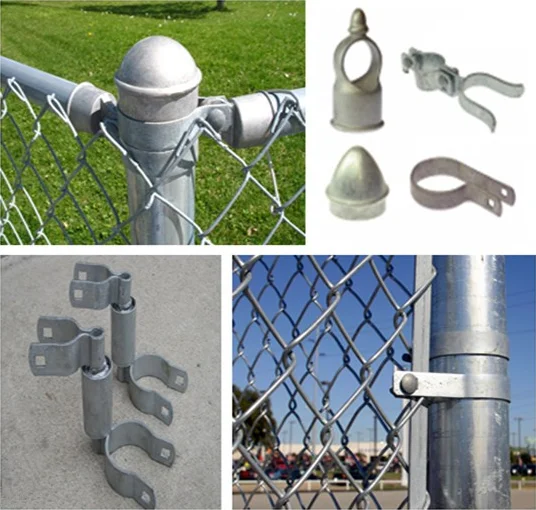 4 Inch Hijau Pagar Pagar Chain Chain Link Pagar Per Meter Persegi Berat