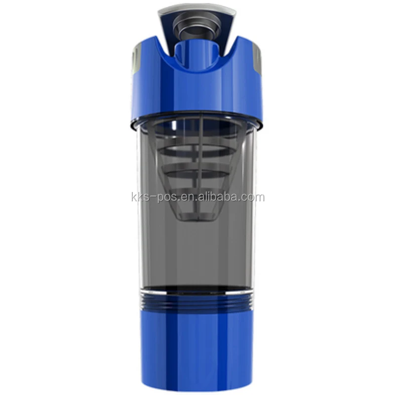 500ml Plastic Milkshake Cup Water Bottle Self Stirring Mug Chocolate