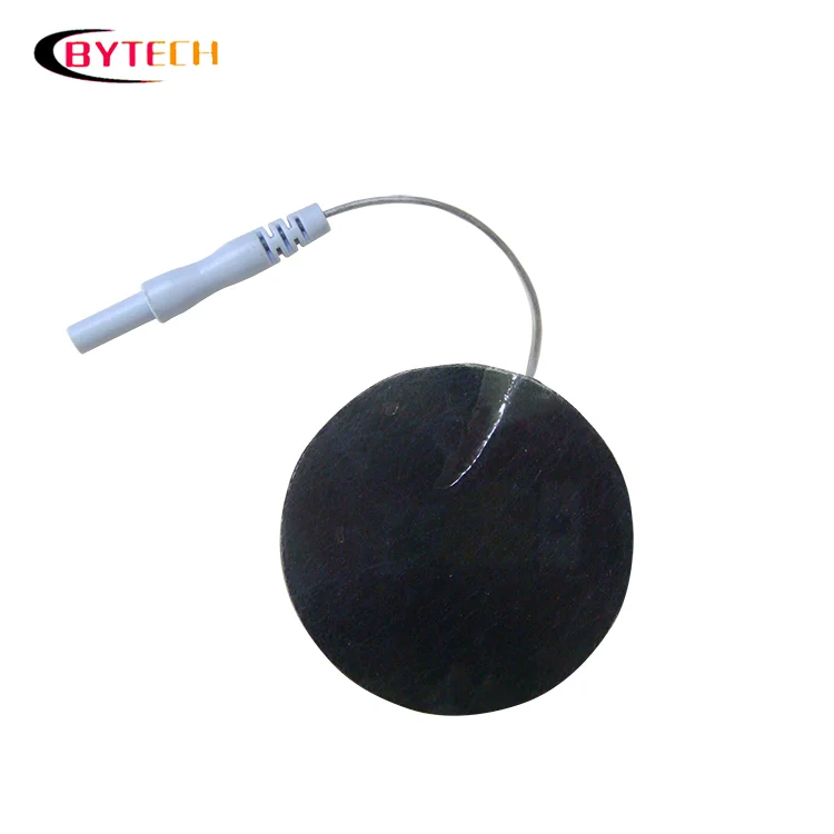Round Reusable Ems Self Adhesive Electrode Pads Buy Adhesive