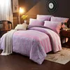 100% polyester jacquard flowers style printing comforter sets/bed sheet