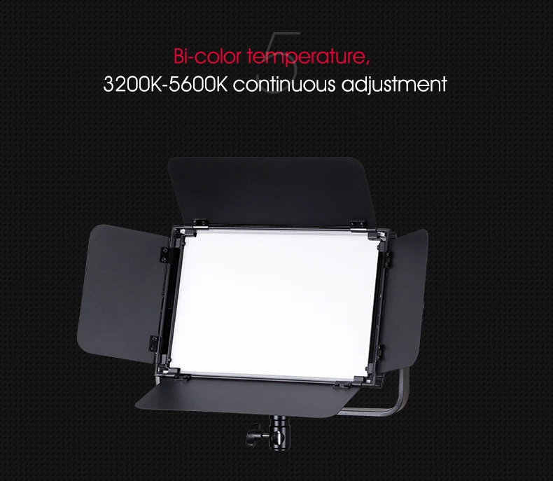 Guangdong Factory Tolifo Ra95 Alliumium Alloy High Quality 60w LED Soft Light Studio Photography Panel Light for Video