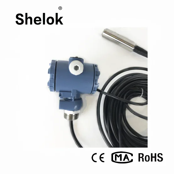 Submersible 4-20ma liquid pressure level sensor transmitter
