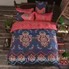 3D colored printing four sets of cotton bedding set national winds and bedding textile wholesale 4pcs bed sheets BS33