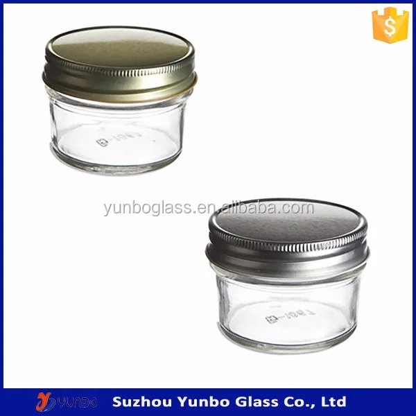 4oz 8oz Mason Jar Drinking Glass Jar With Lid,4 Oz Glass Mason Jars For