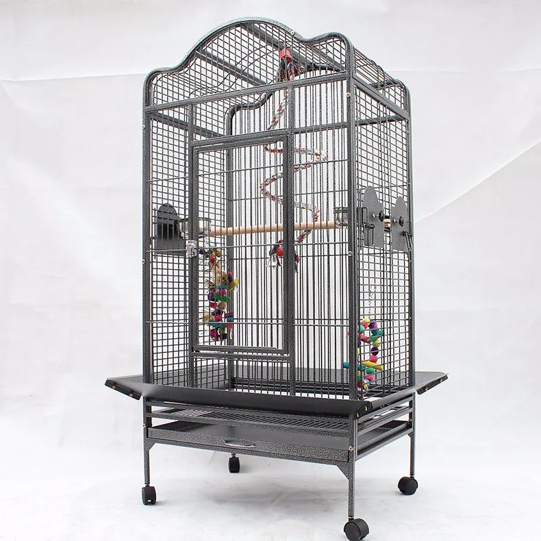 Besar Logam Kabel Besi Kandang Burung Beo Burung Breeding Kandang